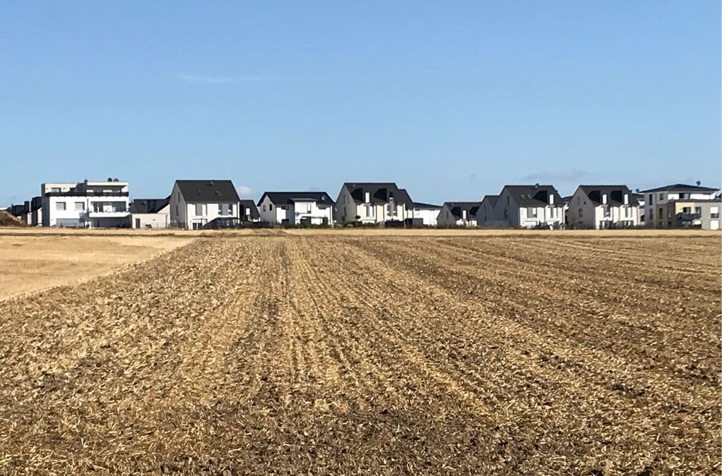 Bild 4 Neubausiedlung in Feldrandlage