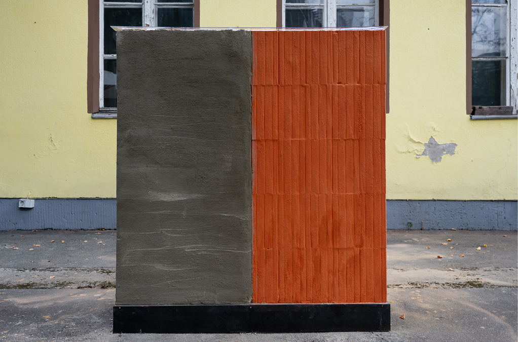 Bild 5 Musterwand Ziegelbau mit Fassadenvarianten
Quelle: STADT UND LAND/Christian Kruppa