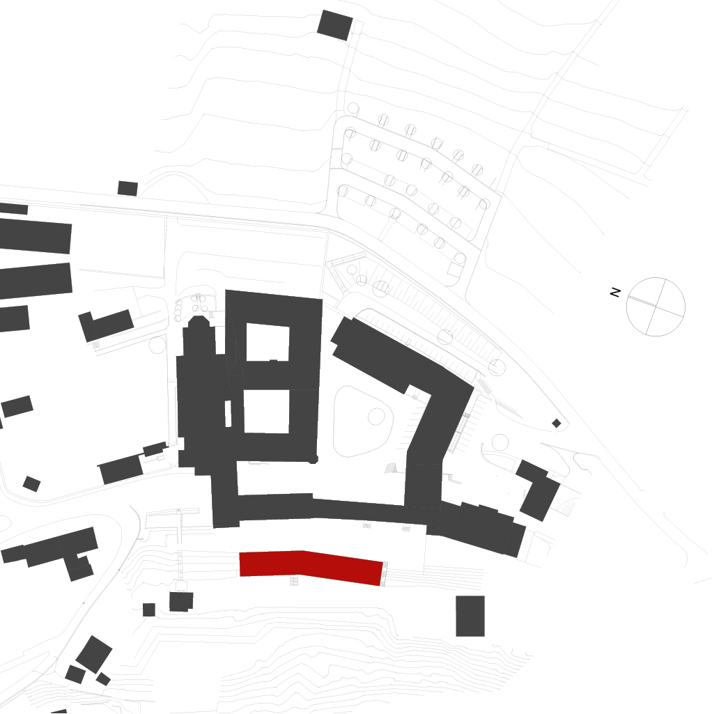 Bild 4 Lageplan Benediktinerabtei Plankstetten mit Holzstrohbau Haus St. Wunibald Quelle: hirner & riehl architekten und stadtplaner