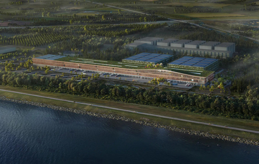 Bild 8 Holz-Stroh-Logistikzentrum in Lelystad, Niederlande (Quelle: EcoCocon)