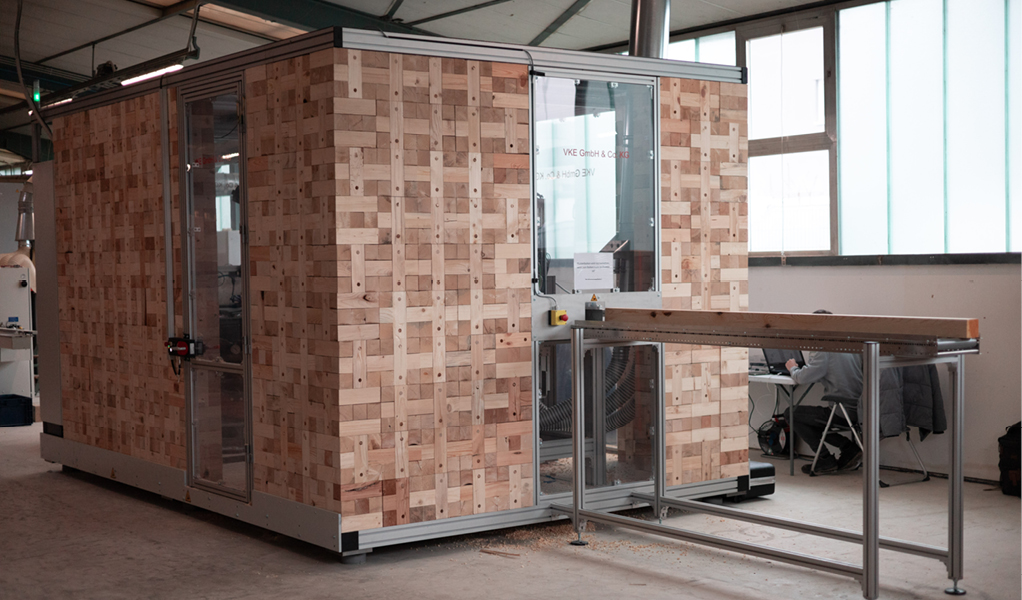 Bild 4 Dezentrale Produktionszelle der BRIQs (Quelle: TRIQBRIQ AG)