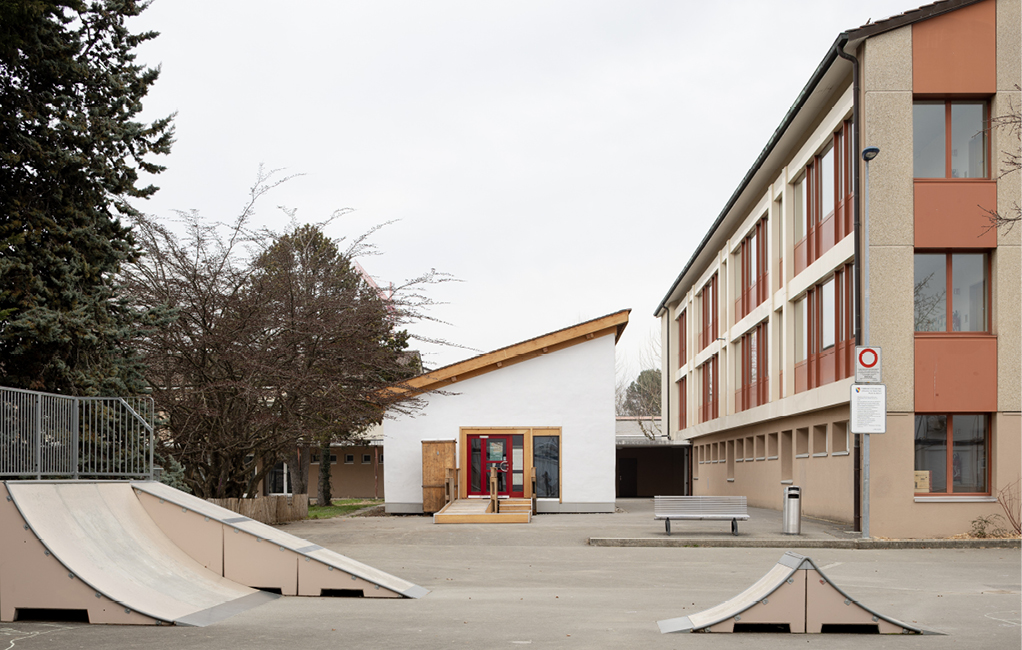 Bild 1 Ansicht West - rebuiLT-Pavillon