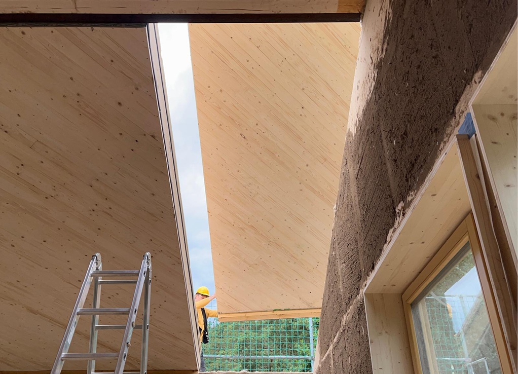 Bild 6 Dachmodul-Rohbau, Firma Halm (Quelle: Alessandro Tonnarelli)