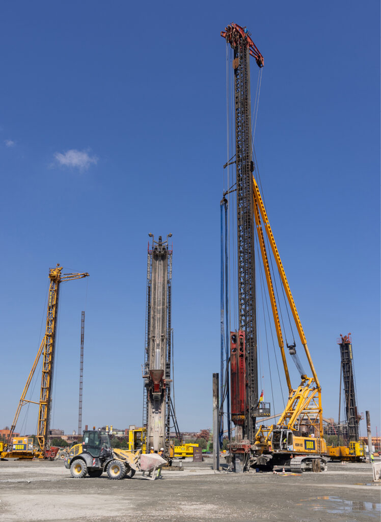 Bild 3 Eine besonders nachhaltige Lösung im Spezialtiefbau bietet PORR mit den Greenpile-Pfahlsystemen.
