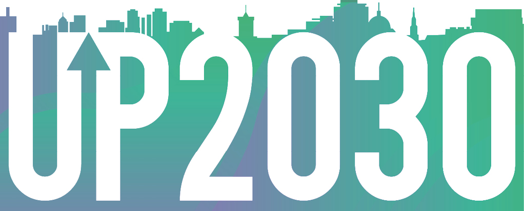 Bild 2 UP2030 begleitet Städte bei der Umsetzung der soziotechnischen Transformation zum Erreichen der Klimaneutralitätsziele (Quelle: UP2030)