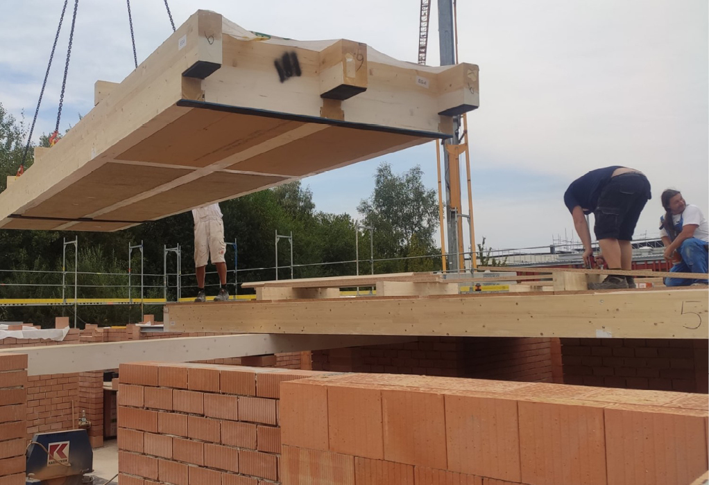 Bild 2 Holz-Lehm-Massivdecke (Quelle: Leipfinger-Bader)