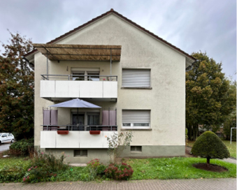 Bild 4 Pfaffengrundsiedlung in Heidelberg: sieben baugleiche Mehrfamilienhäuser werden mit unterschiedlichen Strategien saniert (Quelle: Florian Nagler)