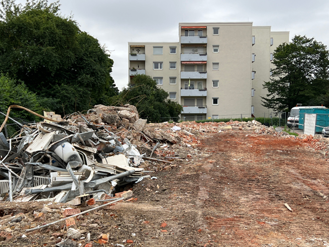 Bild 5 Metallische und mineralische Reststoffe von derselben Baustelle – zum Downcycling verurteilt (Quelle: B+G)
