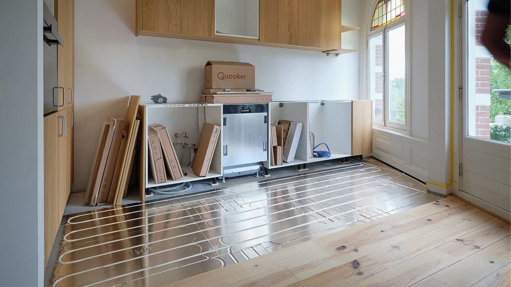 Bild 5 Das System wurde passgenau zur angrenzenden Dielenfläche installiert. (Quelle: Paul Lagro)