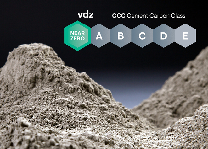 Bild 4 Auch der VDZ (Verein Deutscher Zementwerke e. V.) hat ein freiwilliges CO₂-Label entwickelt, das den CO₂-Fußabdruck von Produkten im Markt einfach erkennbar und vergleichbar macht. Das evoBuild-Portfolio ist genau darauf abgestimmt. (Quelle: Heidelberg Materials AG)